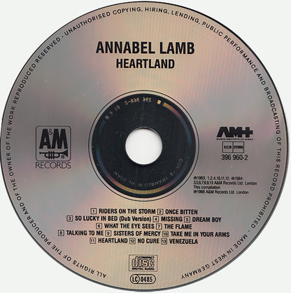 Annabel Lamb : Heartland (CD, Comp)