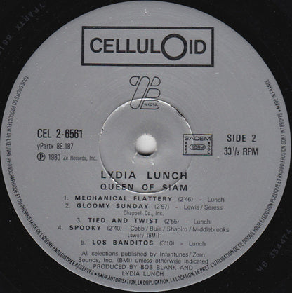 Lydia Lunch : Queen Of Siam (LP, Album, Sil)