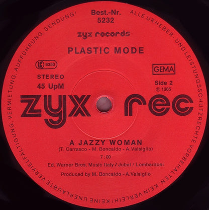 Plastic Mode : Mi Amor (12")
