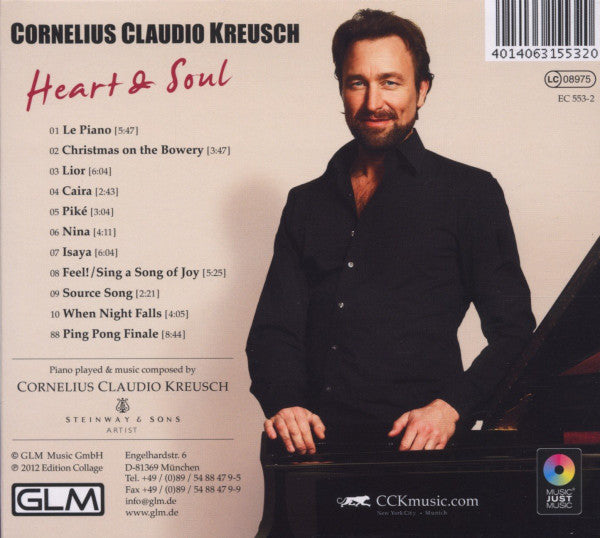 Cornelius Claudio Kreusch : Heart & Soul (CD, Album)