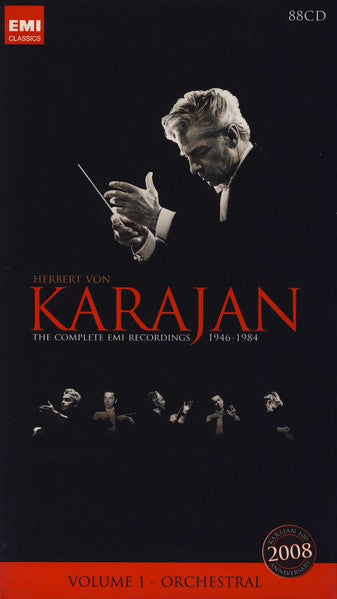 Herbert von Karajan : The Complete EMI Recordings 1946-1984: Volume 1 - Orchestral (88xCD, Mono + Box, Comp)