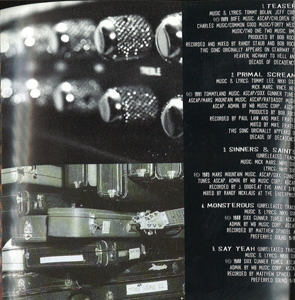 Mötley Crüe : Supersonic And Demonic Relics (CD, Comp)