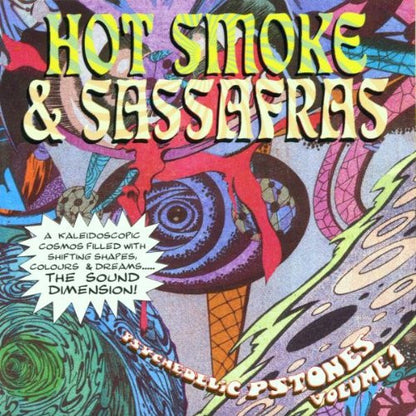 Various : Hot Smoke & Sassafras (Psychedelic Pstones Volume 1) (CD, Comp, RM)