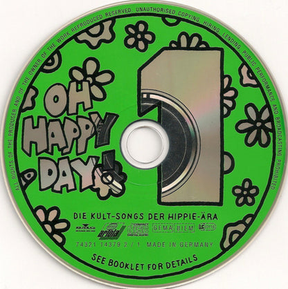 Various : Oh Happy Day - Die Kult-Songs Der Hippie-Ära (2xCD, Comp)