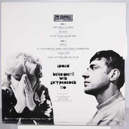 Helen Merrill With Gary Peacock Trio : Sposin' (LP, Album)