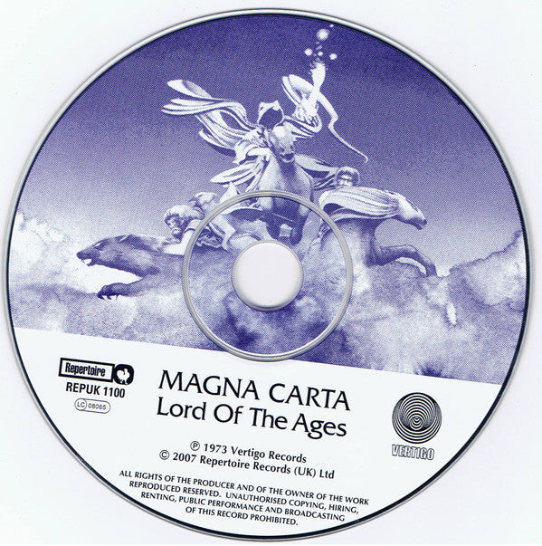 Magna Carta : Lord Of The Ages (CD, Album, RE, RM)