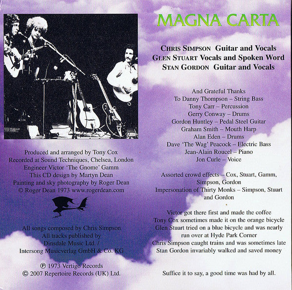 Magna Carta : Lord Of The Ages (CD, Album, RE, RM)