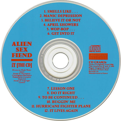 Alien Sex Fiend : It [The CD] (CD, Album, MPO)