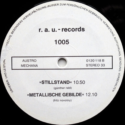 The Reform Art Unit : Reform Art Unit (LP)