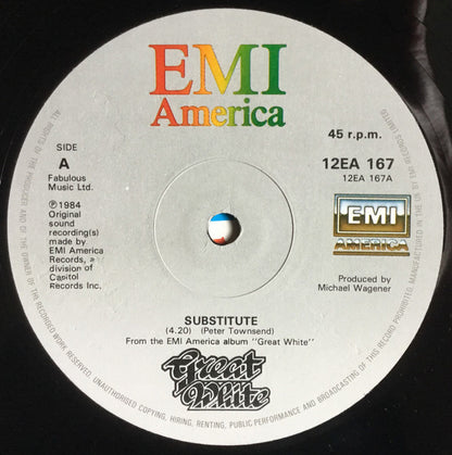 Great White : Substitute (12", Single)
