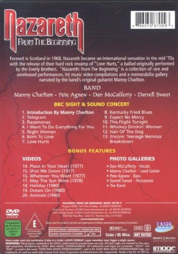 Nazareth (2) : From The Beginning (DVD-V, NTSC, Reg)