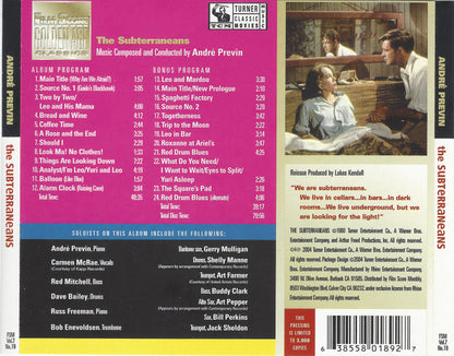 André Previn : The Subterraneans (CD, Album, Ltd, RM)