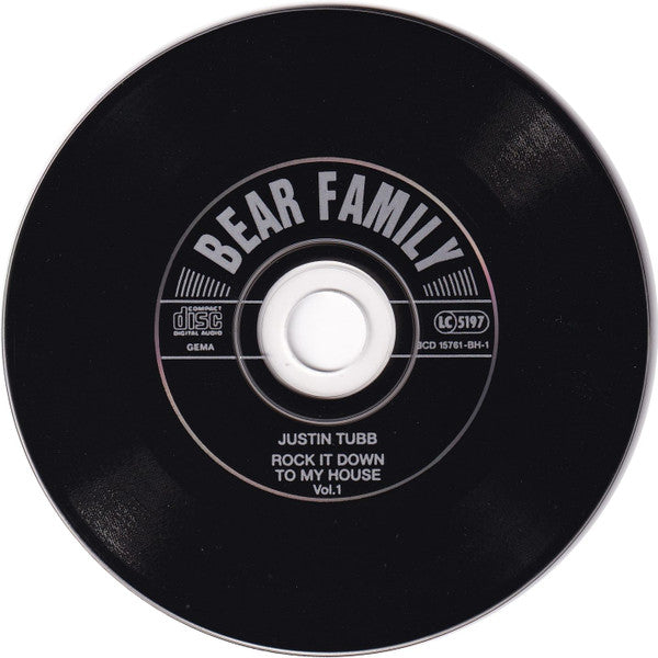 Justin Tubb : Rock It Down To My House (2xCD, Comp)