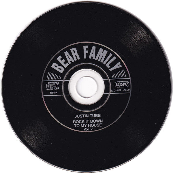 Justin Tubb : Rock It Down To My House (2xCD, Comp)