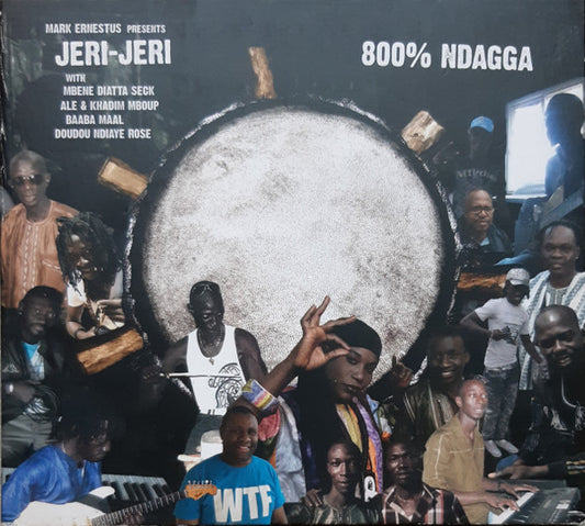 Mark Ernestus Presents Jeri-Jeri , With  Mbene Diatta Seck, Ale & Khadim Mboup, Baaba Maal, Doudou N'Diaye Rose : 800% Ndagga (CD, Album)