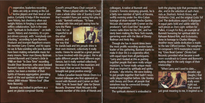 Jane Bunnett, Dewey Redman, Dean Bowman, Larry Cramer, Stanley Cowell, Kieran Overs, Mark McLean (2) : Spirituals & Dedications (CD)