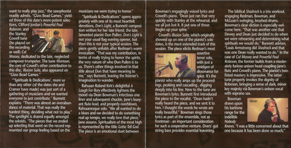 Jane Bunnett, Dewey Redman, Dean Bowman, Larry Cramer, Stanley Cowell, Kieran Overs, Mark McLean (2) : Spirituals & Dedications (CD)