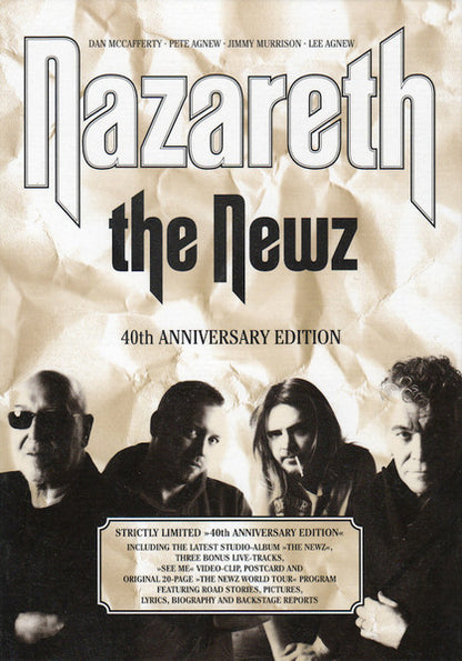 Nazareth (2) : The Newz (CD, Album + CD, Enh + Ltd)