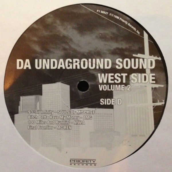 Various : Da Undaground Sound: West Side Volume 2 (2xLP, Comp)
