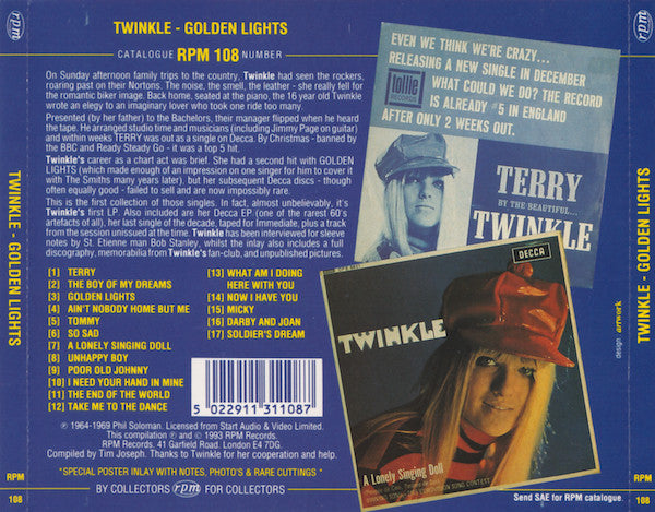 Twinkle (3) : Golden Lights (CD, Comp)
