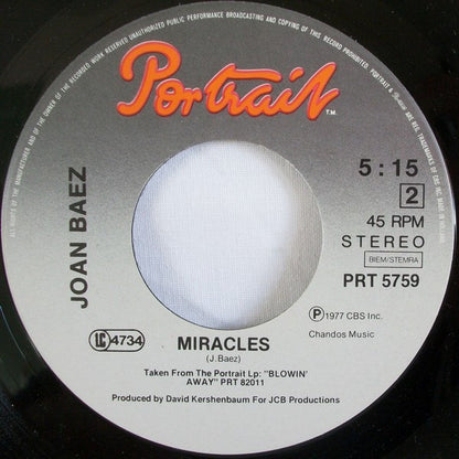 Joan Baez : Time Rag (7")