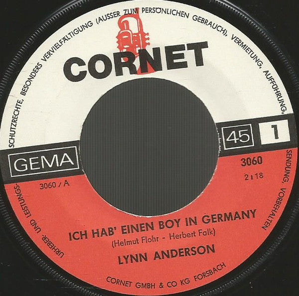 Lynn Anderson : Ich Hab' Einen Boy In Germany (7")