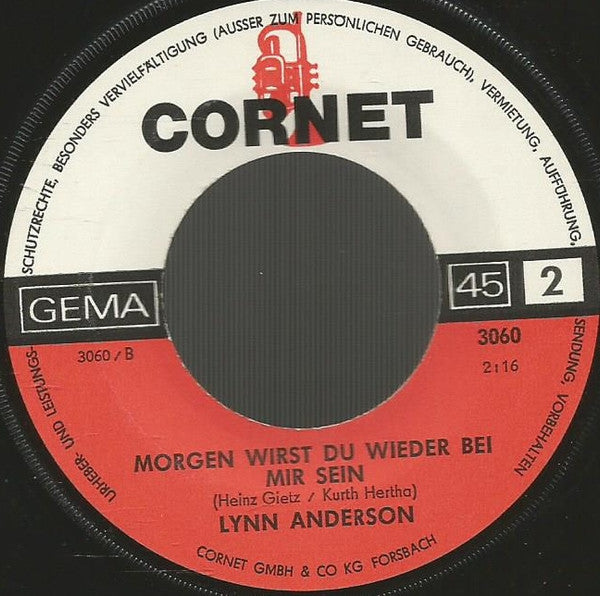 Lynn Anderson : Ich Hab' Einen Boy In Germany (7")