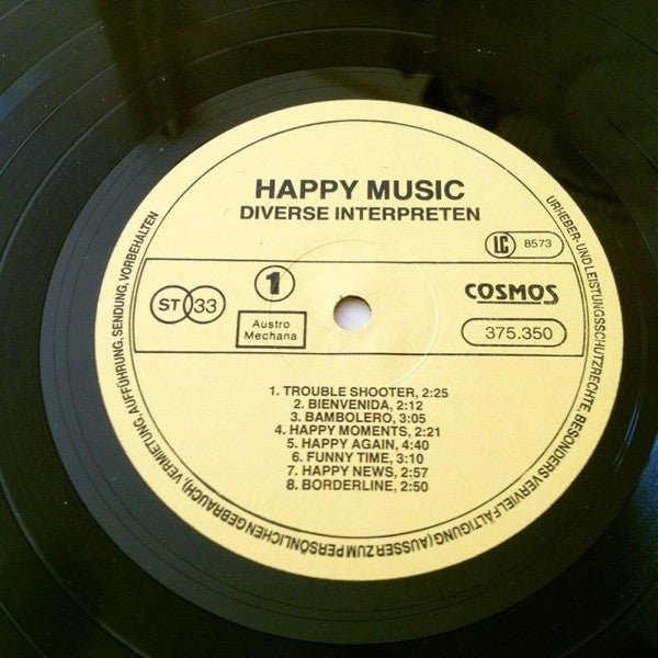 Franco Aturo, Original Bambis*, Klangfabrik, Los Sirex : Happy Music (LP, Album, Comp)