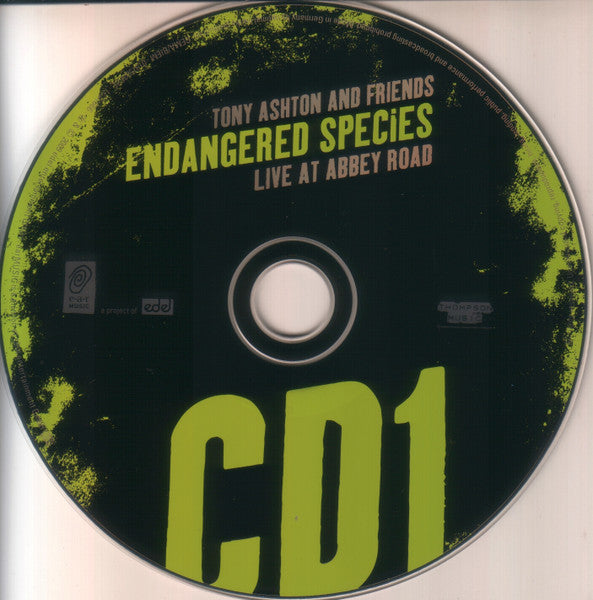 Tony Ashton And Friends : Endangered Species - Live At Abbey Road (2xCD, Album, Dig + DVD)
