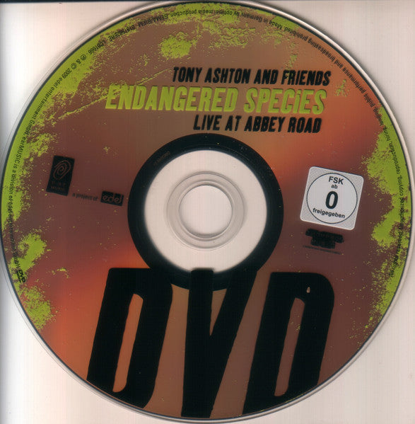 Tony Ashton And Friends : Endangered Species - Live At Abbey Road (2xCD, Album, Dig + DVD)