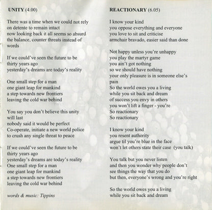 Pariah (6) : Unity (CD, Album)