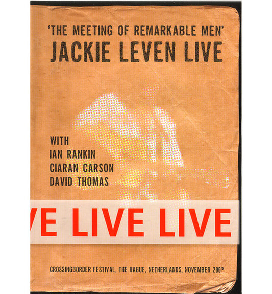 Jackie Leven With Ian Rankin, Ciaran Carson, David Thomas (2) : Live (The Meeting Of Remarkable Men) (DVD-V, PAL, Mul)