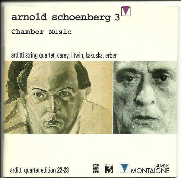 Arnold Schoenberg - Arditti String Quartet*, Carey*, Litwin*, Kakuska*, Erben* : Chamber Music (2xCD)