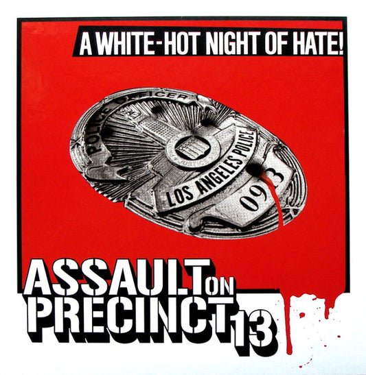 John Carpenter : Assault On Precinct 13 (LP, Album, RE, RM, Yel)