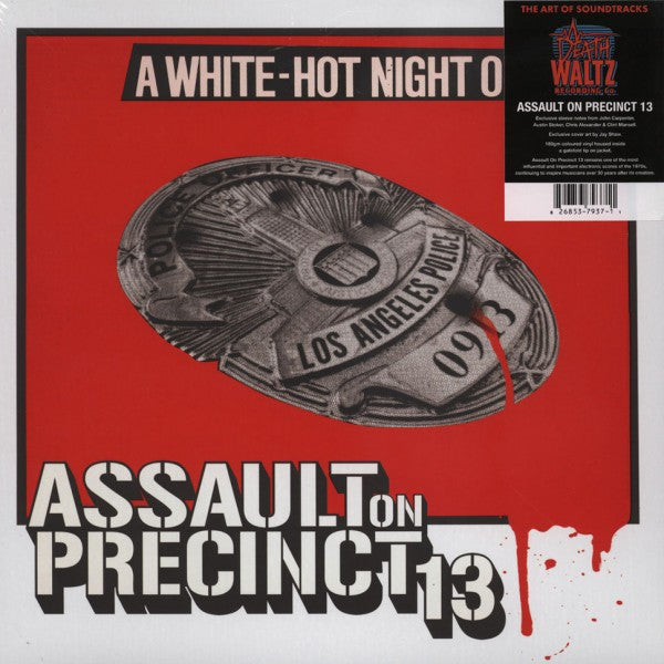 John Carpenter : Assault On Precinct 13 (LP, Album, RE, RM, Yel)