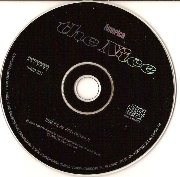 The Nice : America (The BBC Sessions) (CD, Comp)