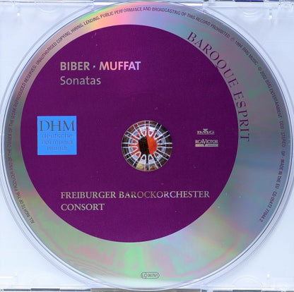 Heinrich Ignaz Franz Biber / Georg Muffat - Freiburger BarockConsort : Sonatas (CD, RE)