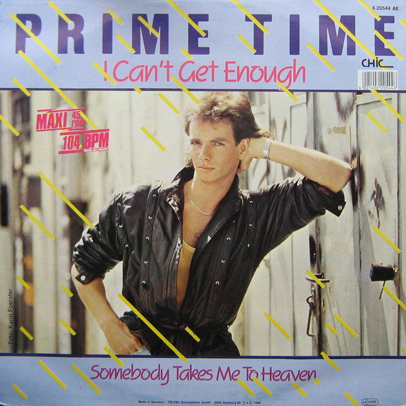 Prime Time (2) : I Can't Get Enough  (12", Maxi, Ora)