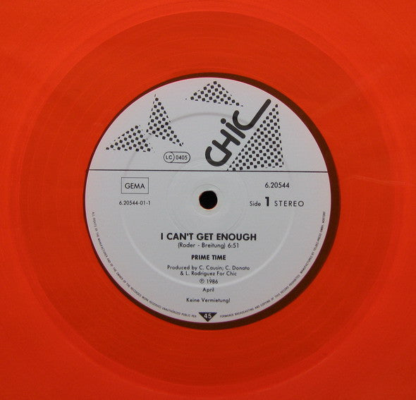 Prime Time (2) : I Can't Get Enough  (12", Maxi, Ora)