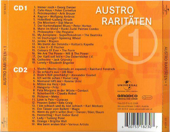 Various : Radio Wien Präsentiert: Austro Raritäten 1 (2xCD, Comp)