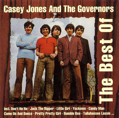 Casey Jones & The Governors : The Best Of (CD, Comp, RM)