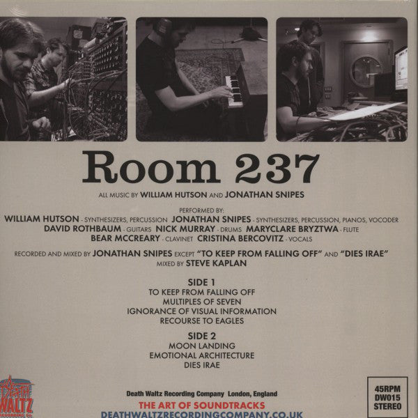 Jonathan Snipes, William Hutson : Room 237 (LP, Album, Ora + CD, Album)