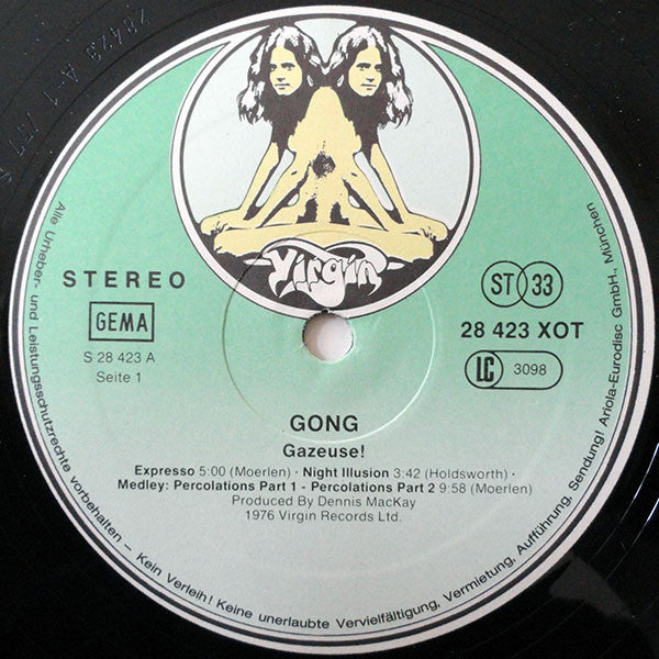 Gong : Gazeuse! (LP, Album)
