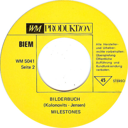 Milestones : Schade (7", Single)