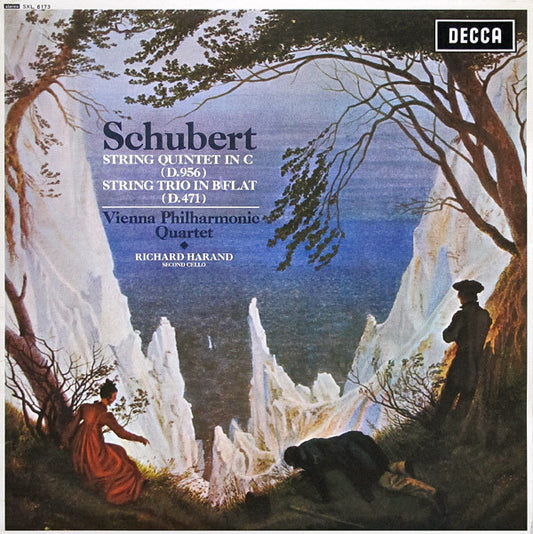Franz Schubert, Wiener Philharmonisches Streichquartett, Richard Harand : String Quintet In C (D.956) / String Trio In B Flat (D.471) (LP, ED2)