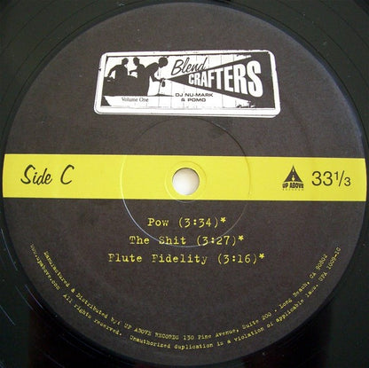 Blendcrafters : Blend Crafters Volume One (2xLP, Album)