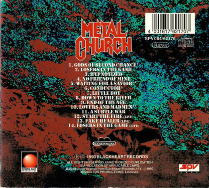 Metal Church : Hanging In The Balance (CD, Album, Ltd, Dig)