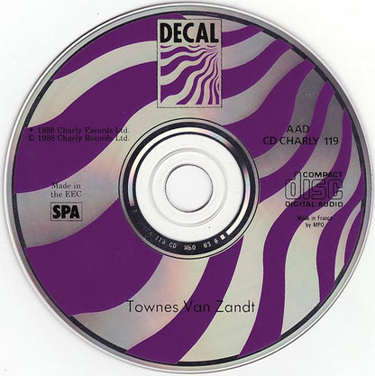 Townes Van Zandt : Townes Van Zandt (CD, Album, RE)