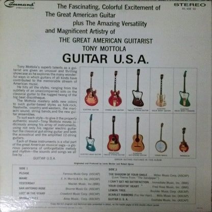 Tony Mottola : Guitar U.S.A. (LP, Album, RE)