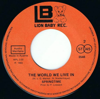 Springtime (3) : After School (7", Single)